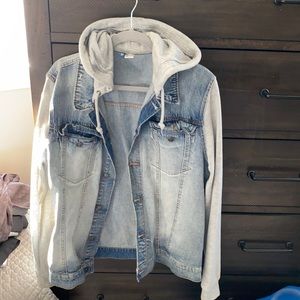 H&M Hooded Denim Jacket